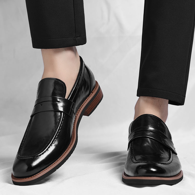 Bruno | Mocasín Penny Envejecido