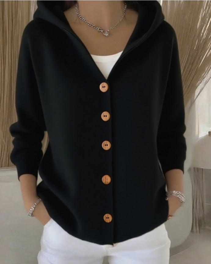 Berta | Cardigan con Capucha