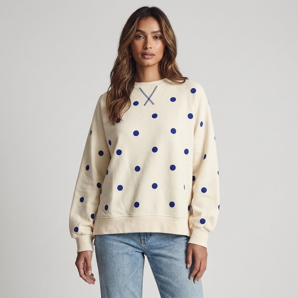 Sofía - Felpa chic a pois