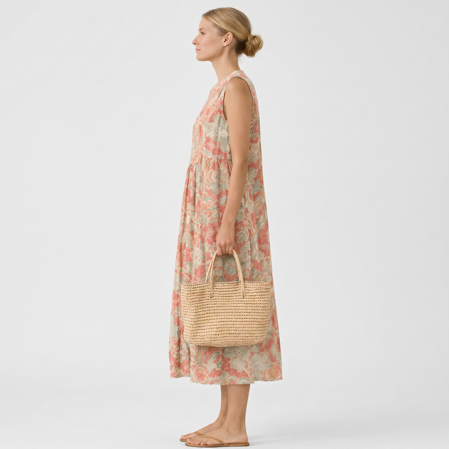 Celia - Vestido cómodo con estampado floral
