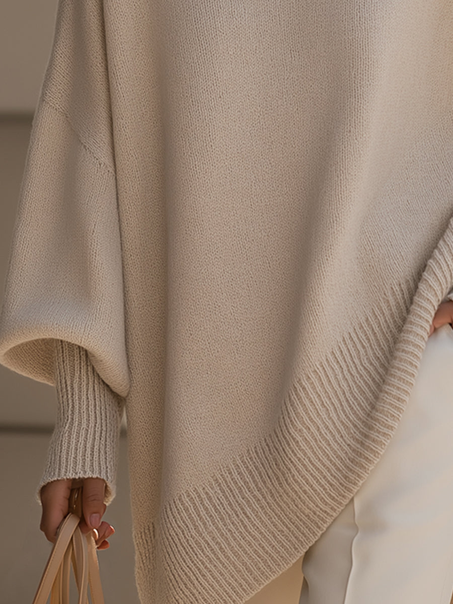 Dolores | Jersey Oversize con Cuello Amplio