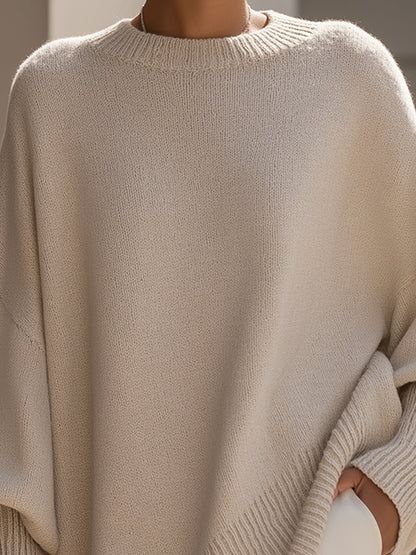 Dolores | Jersey Oversize con Cuello Amplio