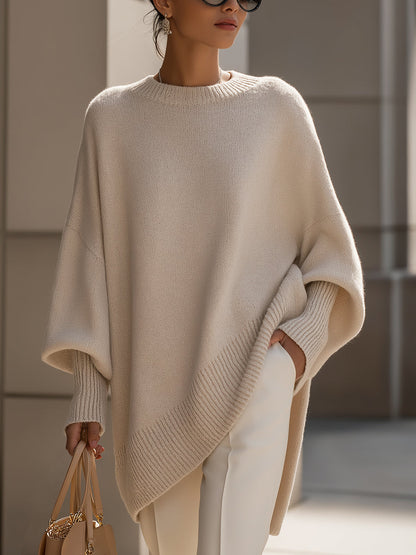 Dolores | Jersey Oversize con Cuello Amplio