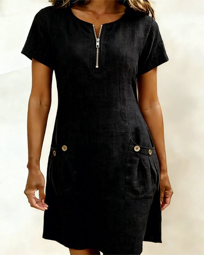 Valeria - Vestido bolsillo lateral