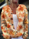 Delfina | Cardigan de Punto Vintage