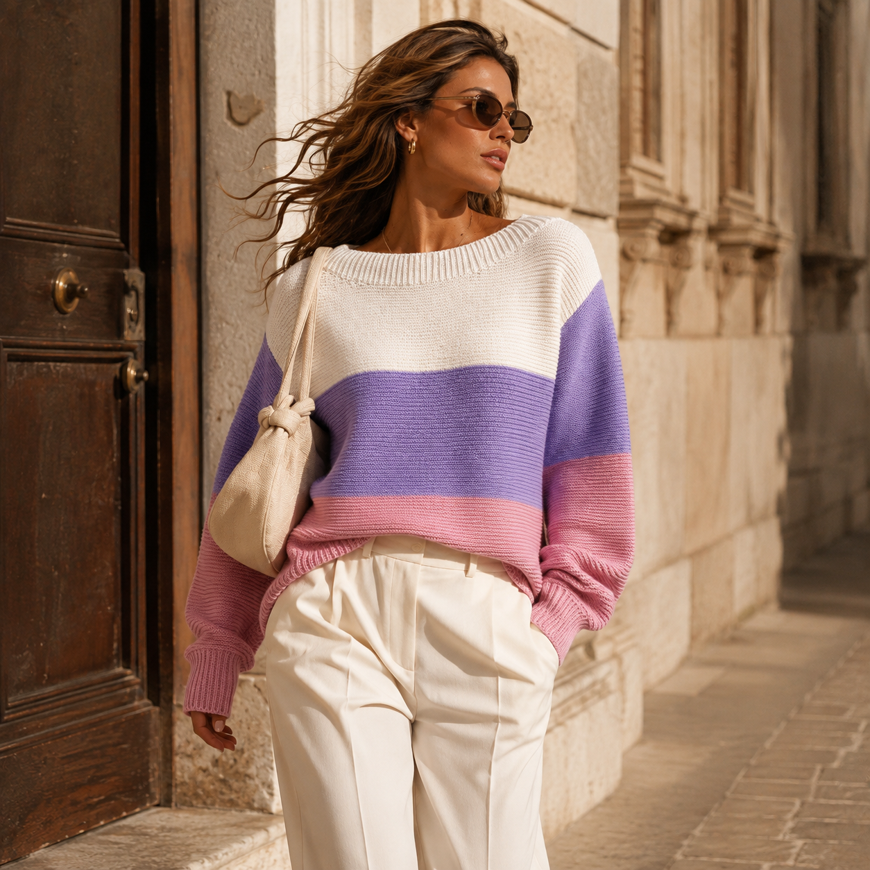 Maglia Oversize Knit Sweater