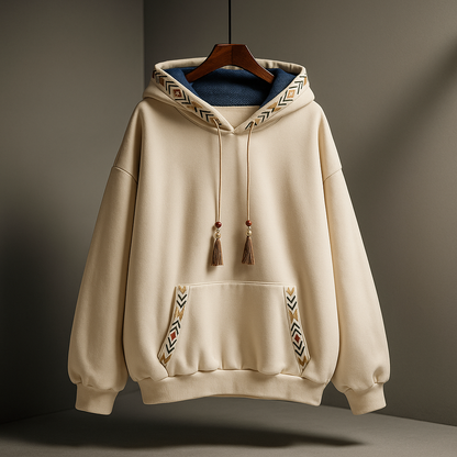 Fleur Tassel Hoodie