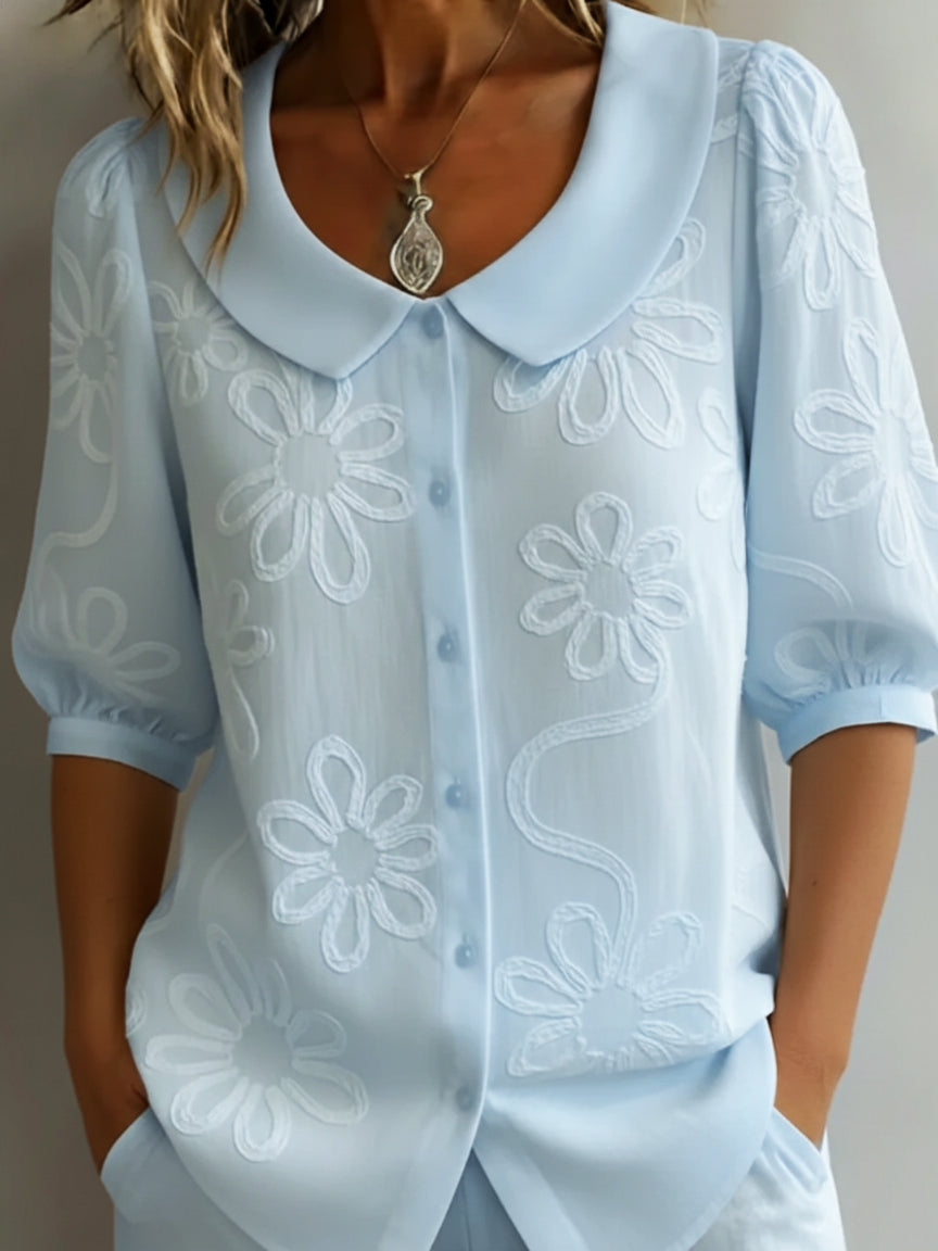 Aurelia - Blusa con estampado floral