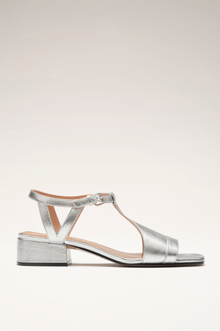 Cristina - Sandalias con tacón mini