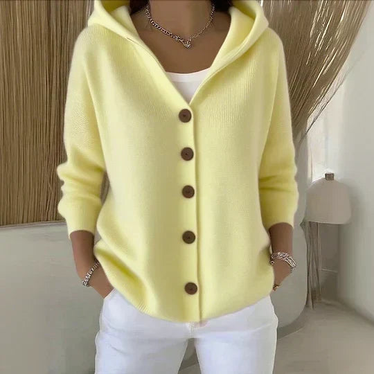 Berta | Cardigan con Capucha