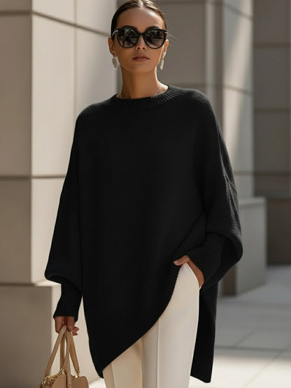 Dolores | Jersey Oversize con Cuello Amplio