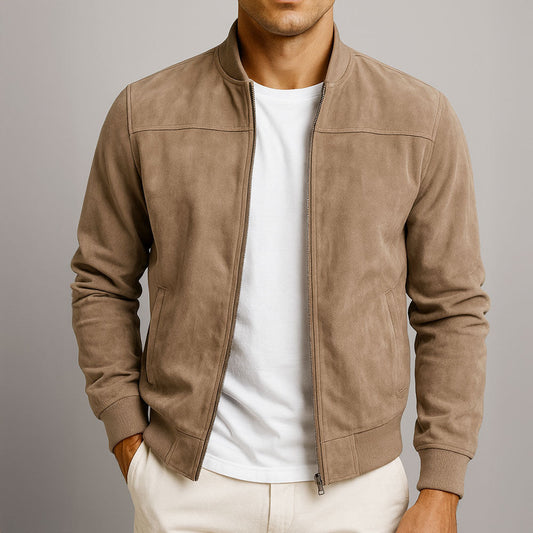 Carlos | Chaqueta de Ante Artesanal