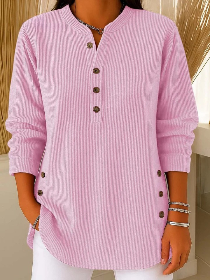 Eva | Túnica Henley con Botones