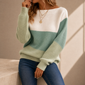 Serena - Jersey oversize de punto a rayas