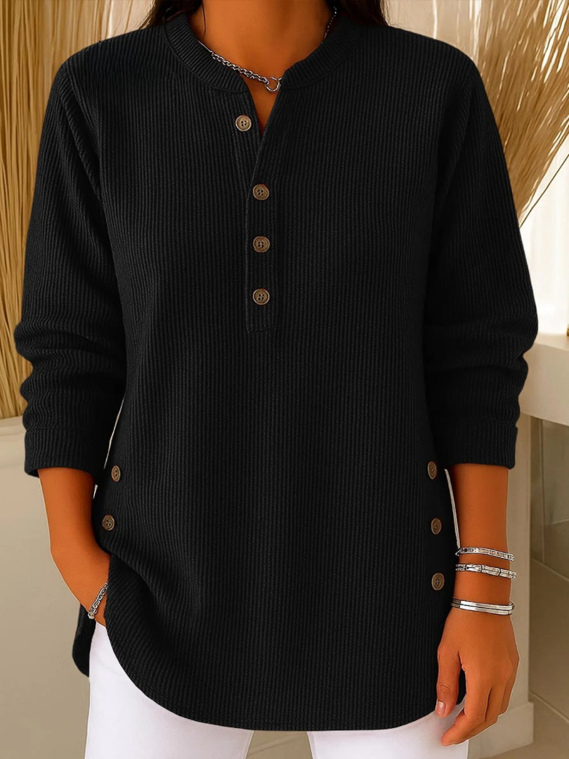 Eva | Túnica Henley con Botones