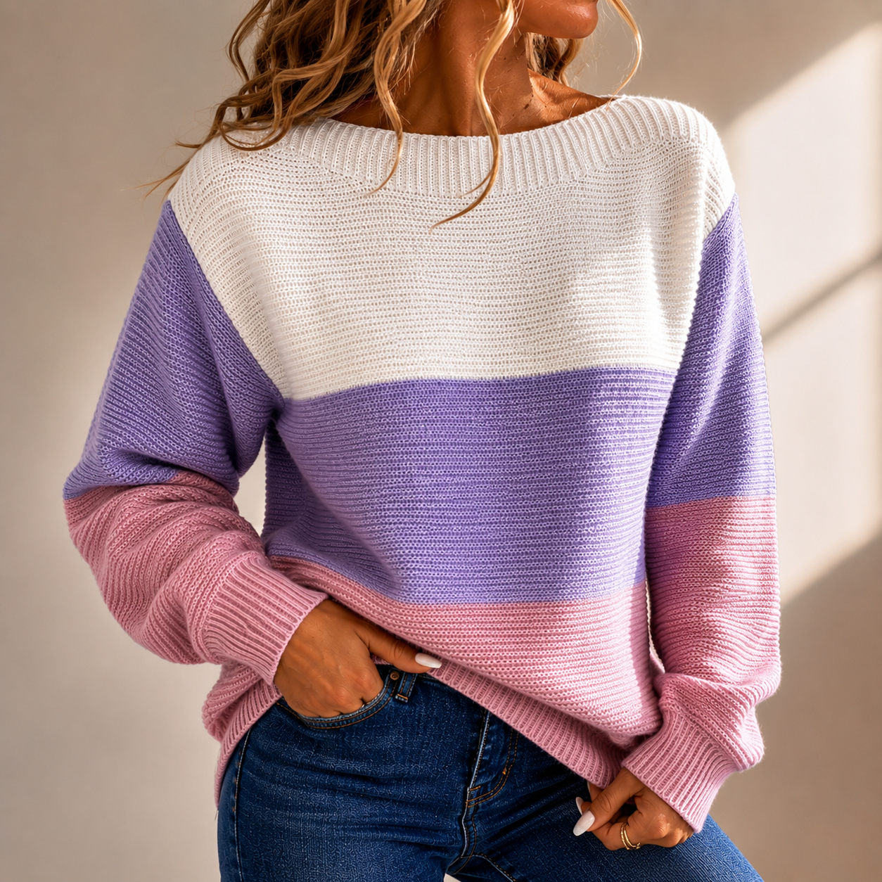 Maglia Oversize Knit Sweater
