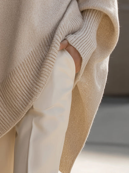 Dolores | Jersey Oversize con Cuello Amplio