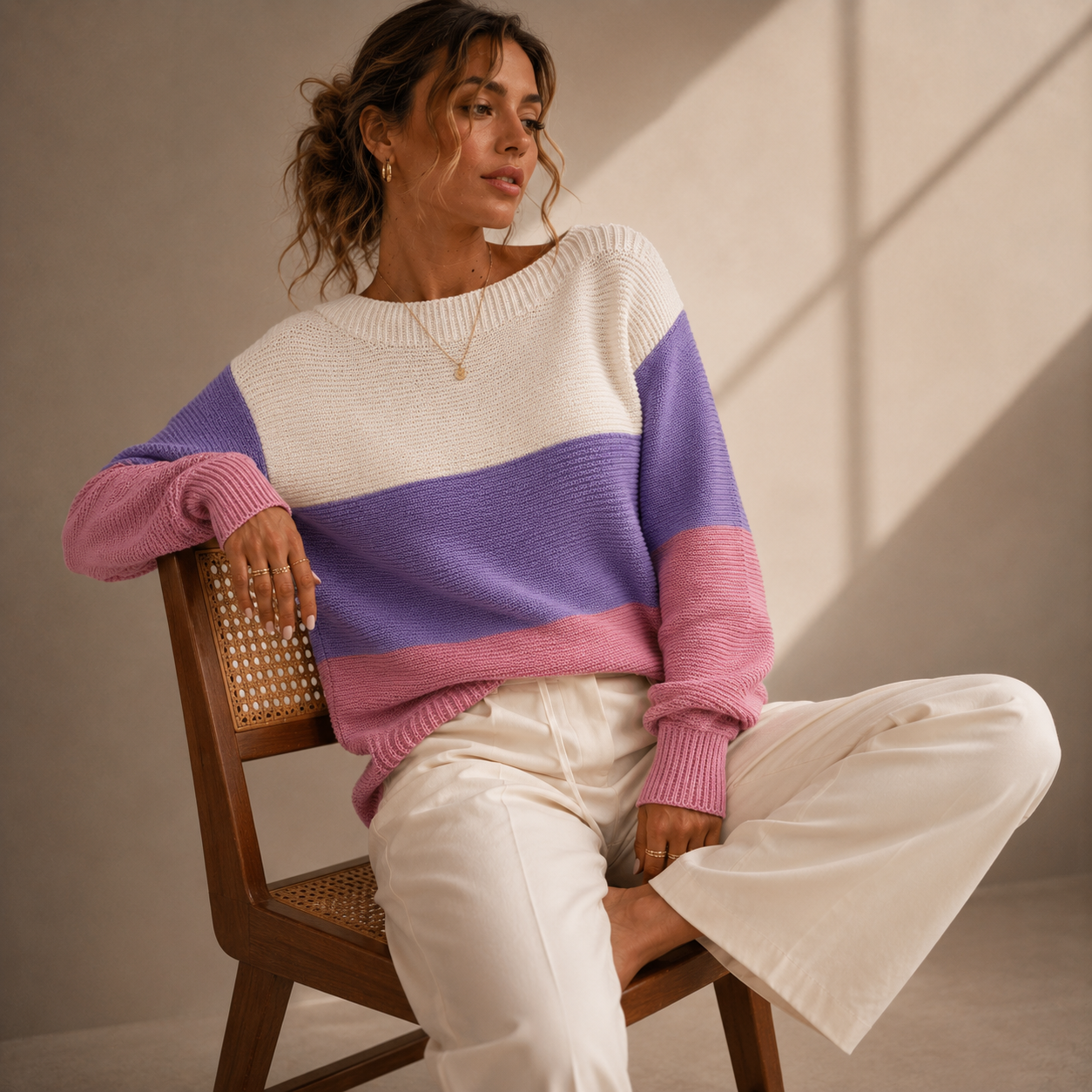 Maglia Oversize Knit Sweater