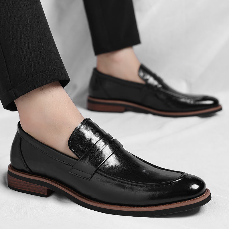 Bruno | Mocasín Penny Envejecido