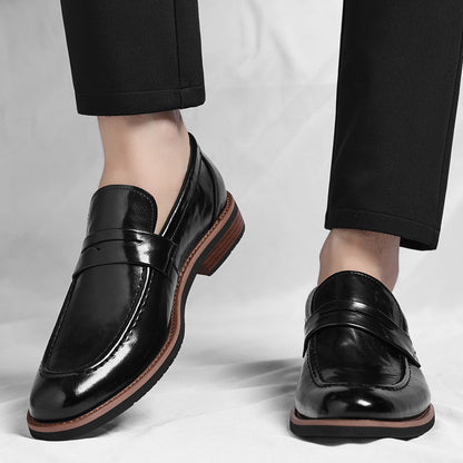 Bruno | Mocasín Penny Envejecido