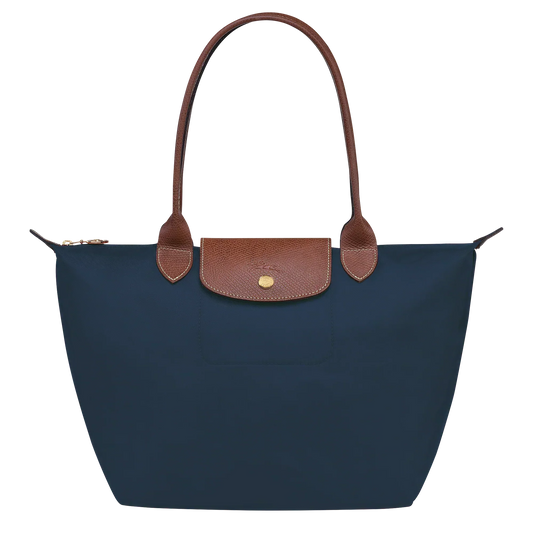 Alba | Bolso Plegable Mediano Azul Marino
