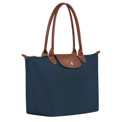 Alba | Bolso Plegable Mediano Azul Marino