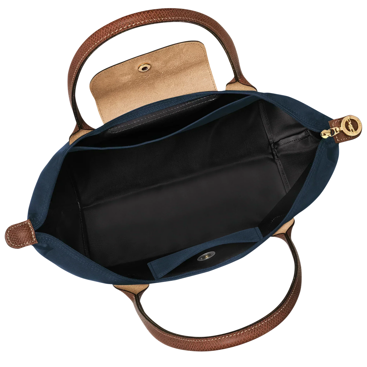 Alba | Bolso Plegable Mediano Azul Marino