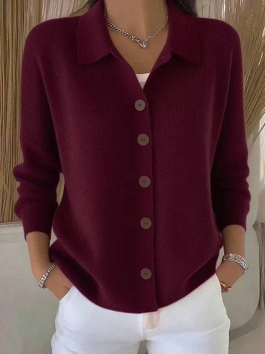 Macarena | Cardigan con Cuello y Botones