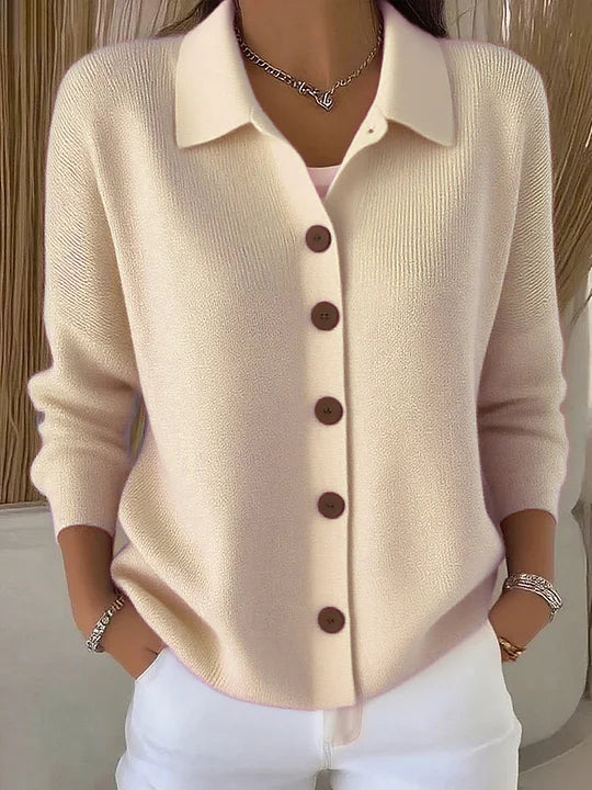 Macarena | Cardigan con Cuello y Botones