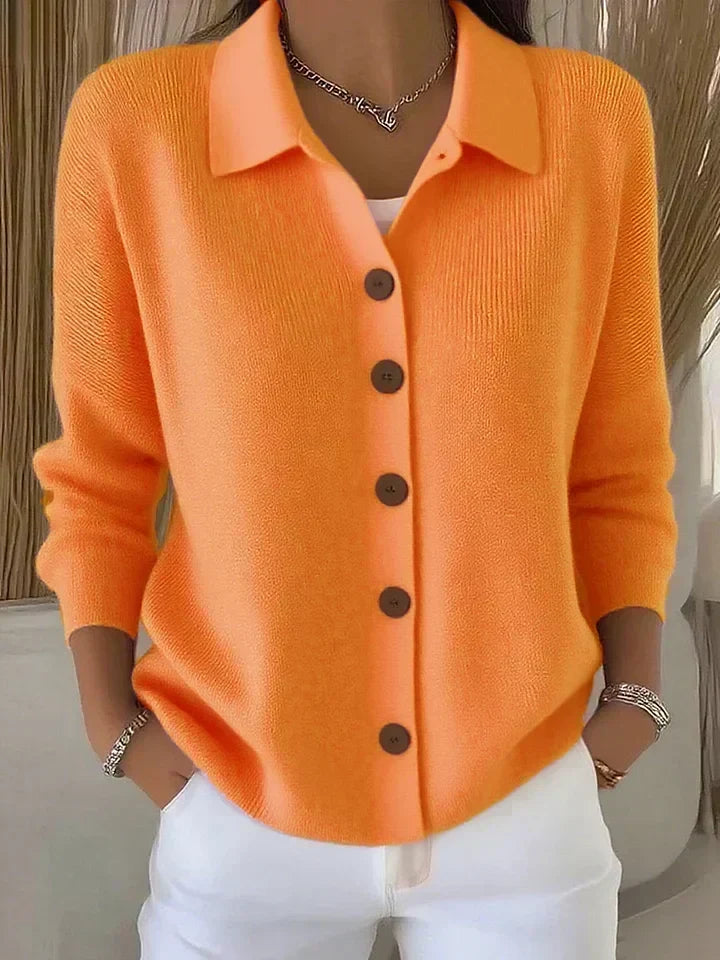 Macarena | Cardigan con Cuello y Botones