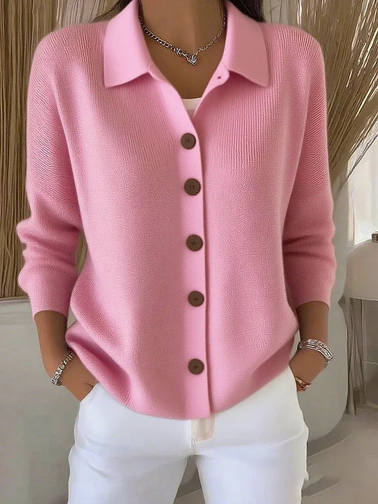Macarena | Cardigan con Cuello y Botones