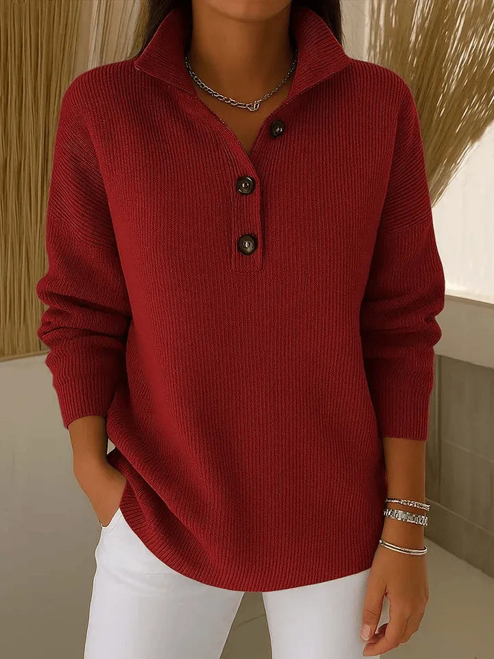 Mercedes | Jersey Polo con Escote en V