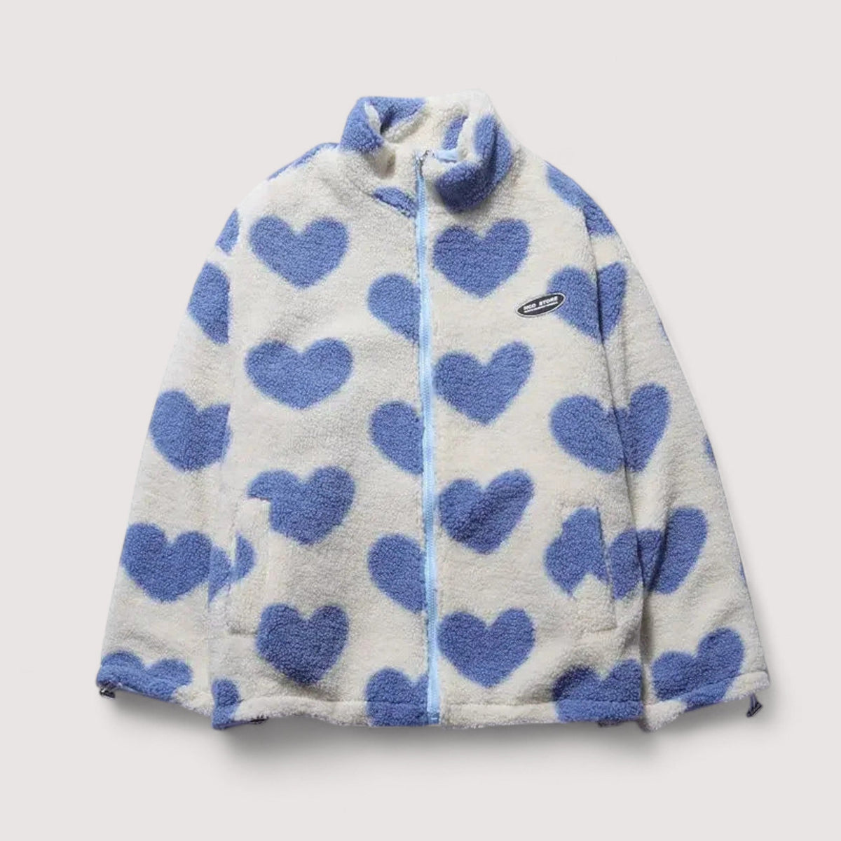 Valeria | Chaqueta Reversible de Corazones