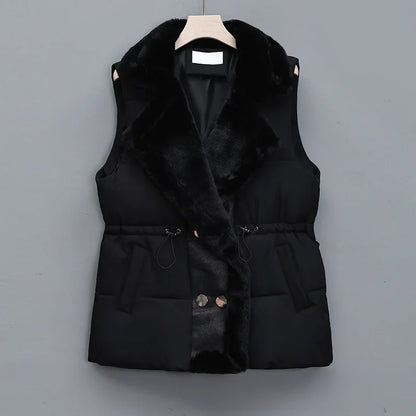The Lapel Puffer Vest
