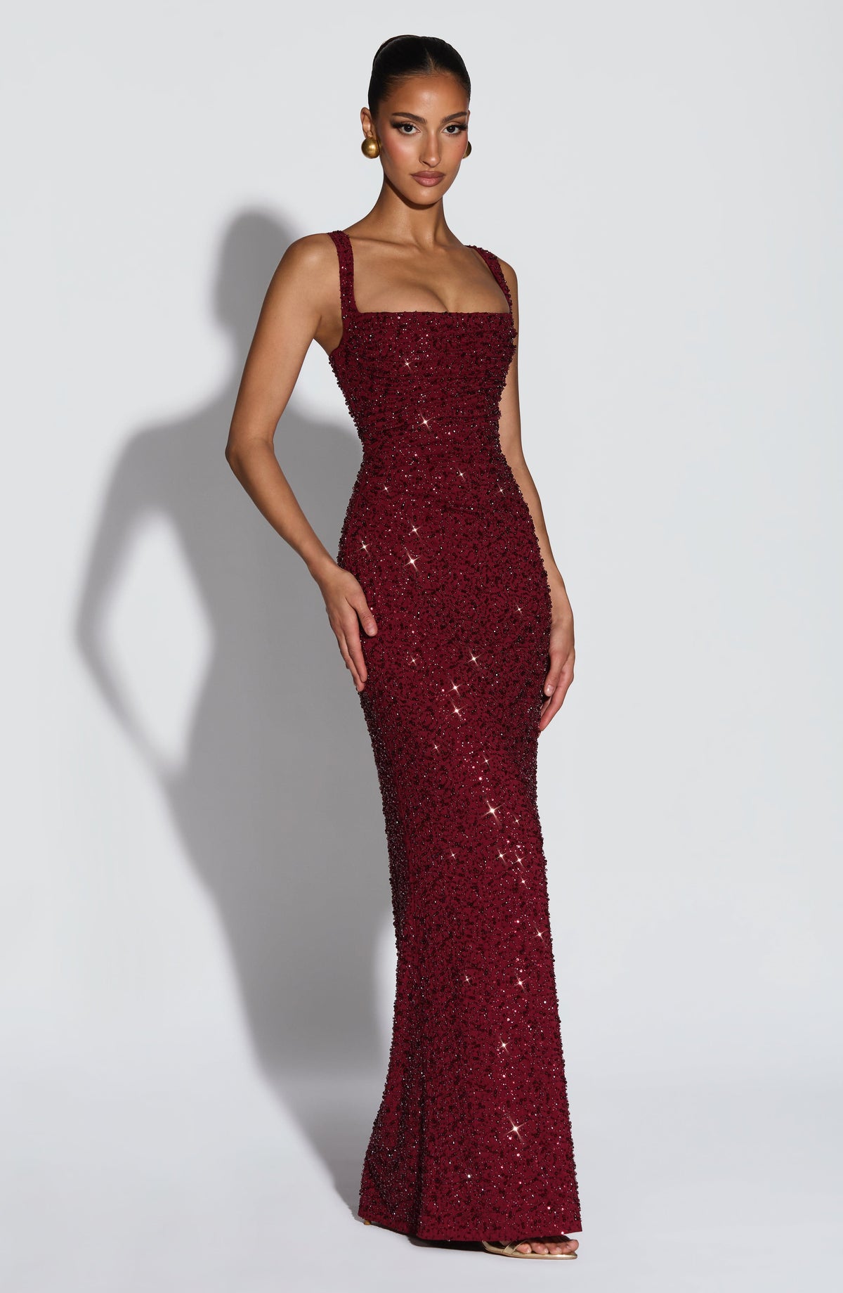 Carlota - Vestido largo de lentejuelas