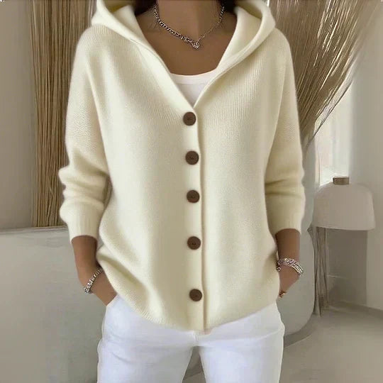 Berta | Cardigan con Capucha