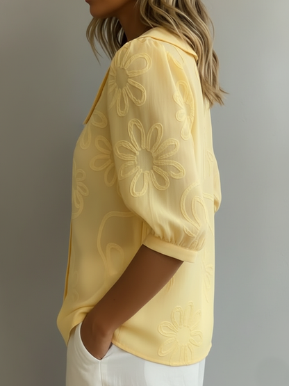 Aurelia - Blusa con estampado floral