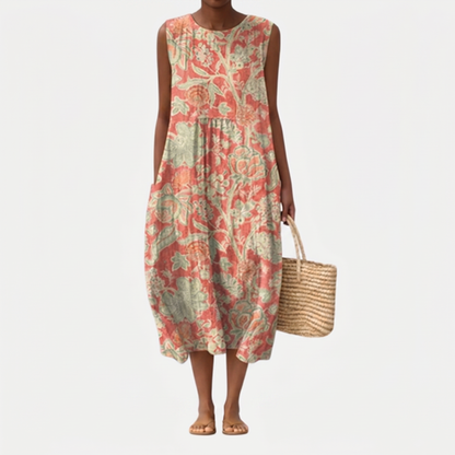 Celia - Vestido cómodo con estampado floral