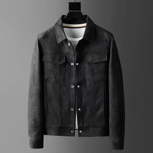 Javier | Chaqueta Efecto Piel Elegante